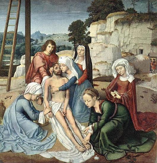 Gerard David The Deposition France oil painting art